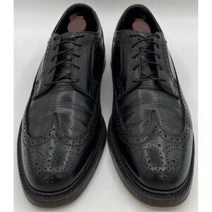 Henrique Enko Men\'s Black Leather Oxford Square Toe Lace Up Dress Shoes 43.5 9.5 Henrique Enko | Shoes | Henrique Enko Mens Black Leather  main image 3